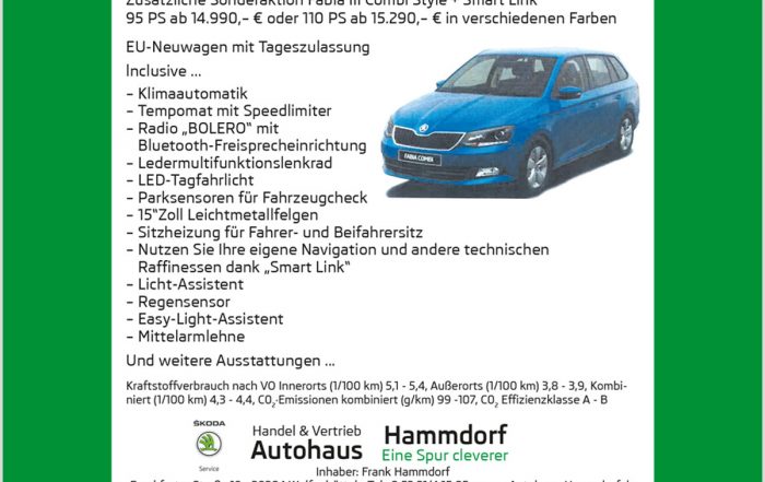 Autohaus Hammdorf - Sommeroffensive 2018