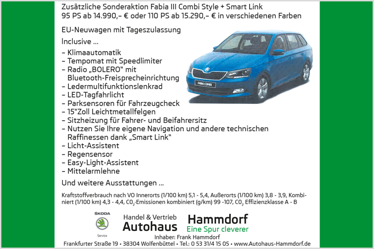 Autohaus Hammdorf - Sommeroffensive 2018